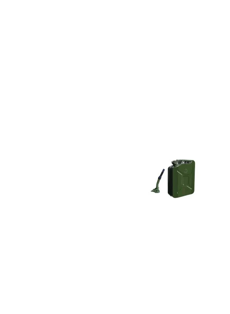 KNP Heavy-Duty Fuel Storage Container With Flexible Metal Spout (20 L) 0v7uy