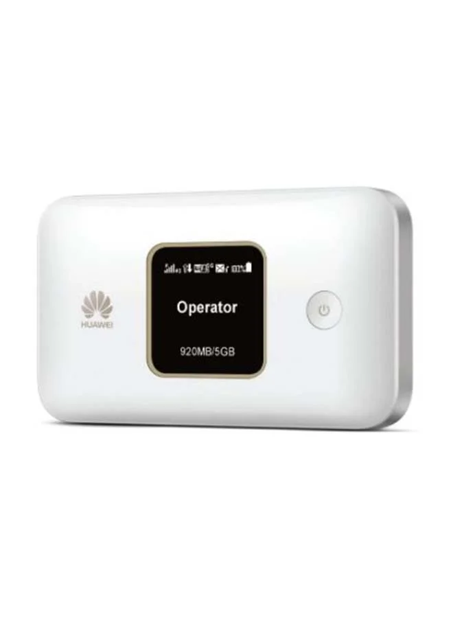 Smart 4G Mobile Wi-Fi Hotspot 300Mbps Portable Wireless Router with 3000mAh Battery (White) 5o75k