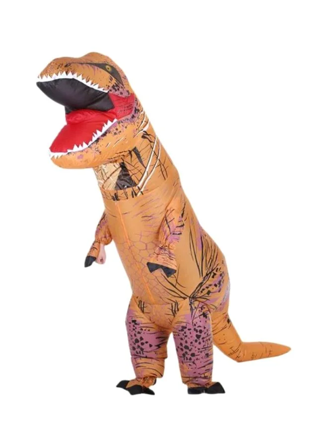 Decdeal Inflatable Dinosaur Costume Full Body Suit for Kids and Adults (Large) q3i5c
