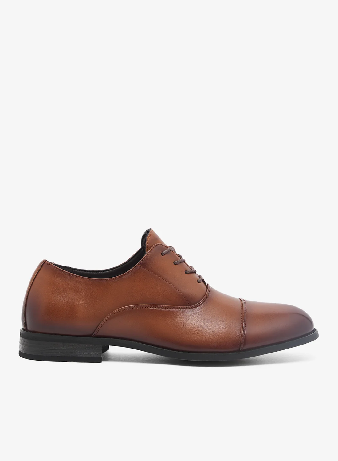 Robert Wood Classic Oxford Formal Lace-Up Shoes Premium Leather Dress Footwear for Men (Black, 42 EU) 8osfd