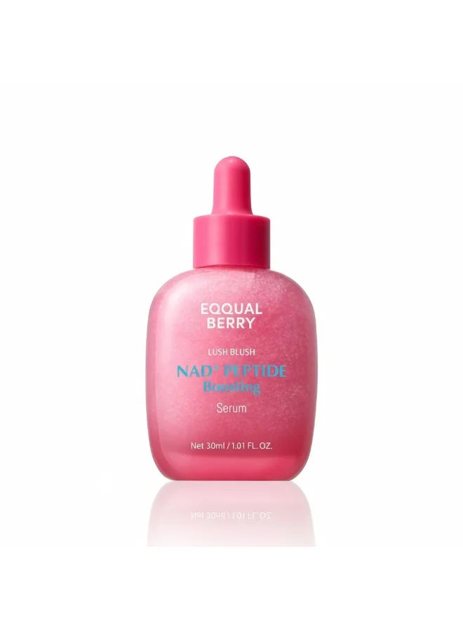 Eqqualberry NAD+ Peptide Boosting Serum Premium Hydrating Face Care for Mature Skin (30 mL) osl0x