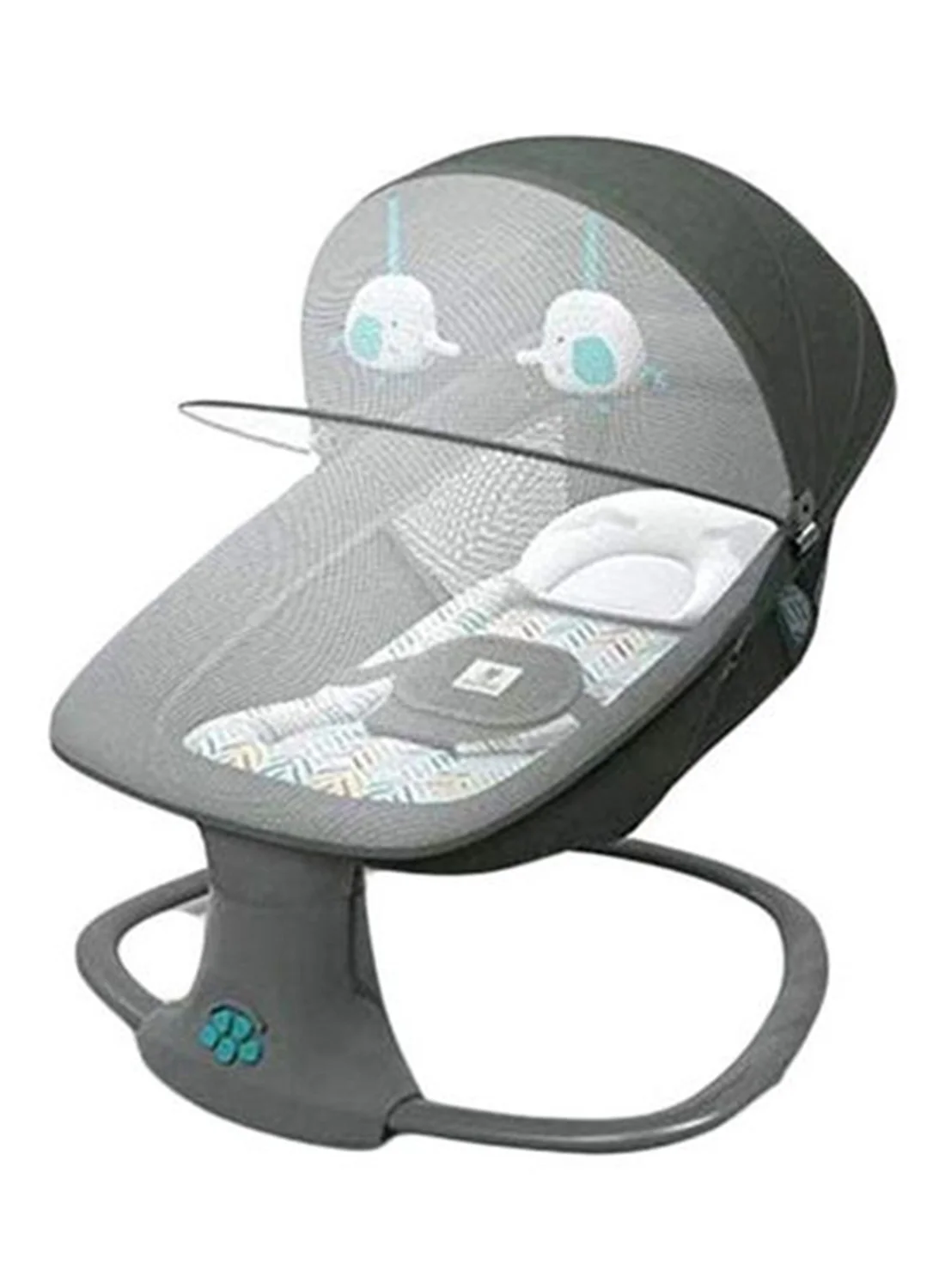 Mastela 3-in-1 Deluxe Baby Swing Bassinet with Integrated Mosquito Net (Premium Metal Frame, Newborn to 3 Months) zxn74