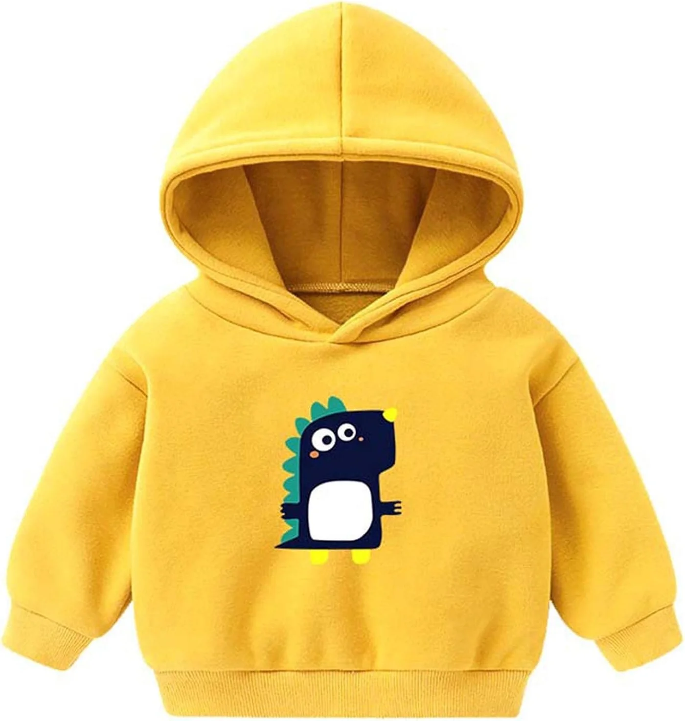 Cheekyglo Santa Print Hoodie Jacket for Toddler Boys and Girls (Red, 2-6T) cc3gw