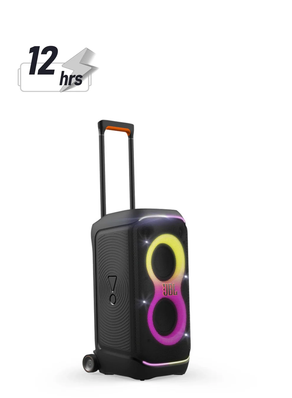 Premium Audio Portable Party Speaker Wireless Sound System (Black) w4pvy
