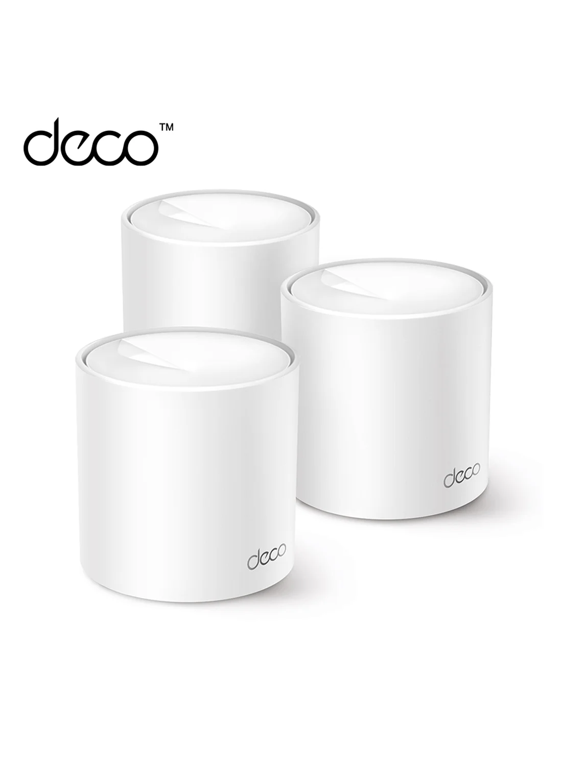 TP-Link Deco X10 AX1500 Whole Home Mesh Wi-Fi 6 System (3-Pack, White) 4l9ha