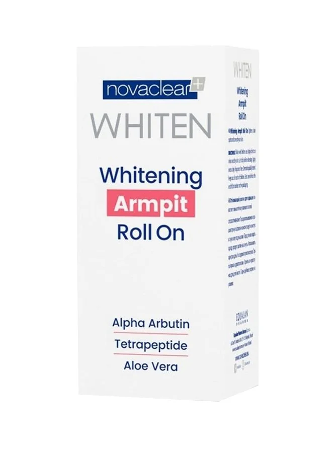 Novaclear Underarm Brightening Roll-On Deodorant Premium Formula (White, 50 mL) k37kt
