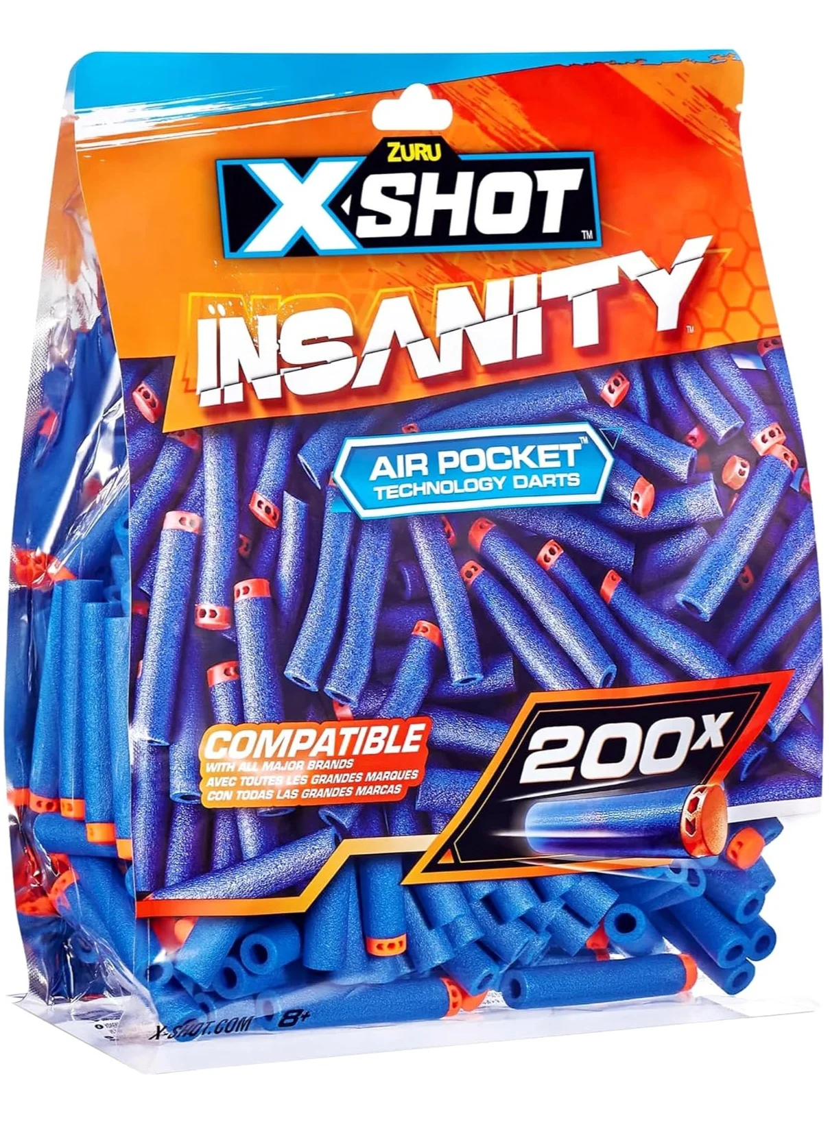 Foam Dart Refill Pack for Blaster Toys (200 Pieces) jr9ur