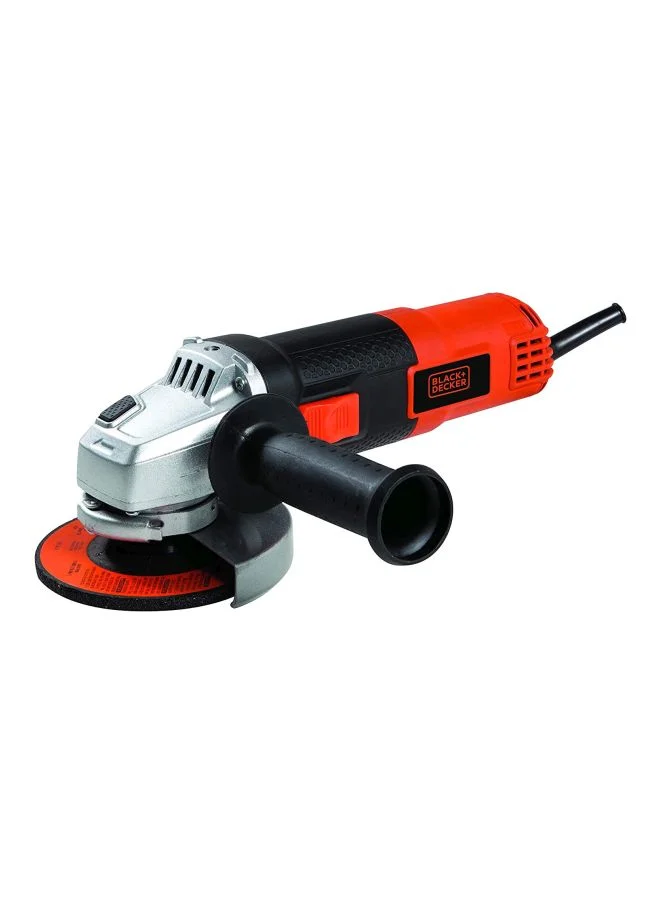 Premium 820W Small Angle Grinder 115mm Heavy-Duty Power Tool for Metal Cutting and Grinding (Orange, 115mm) 1lpp6