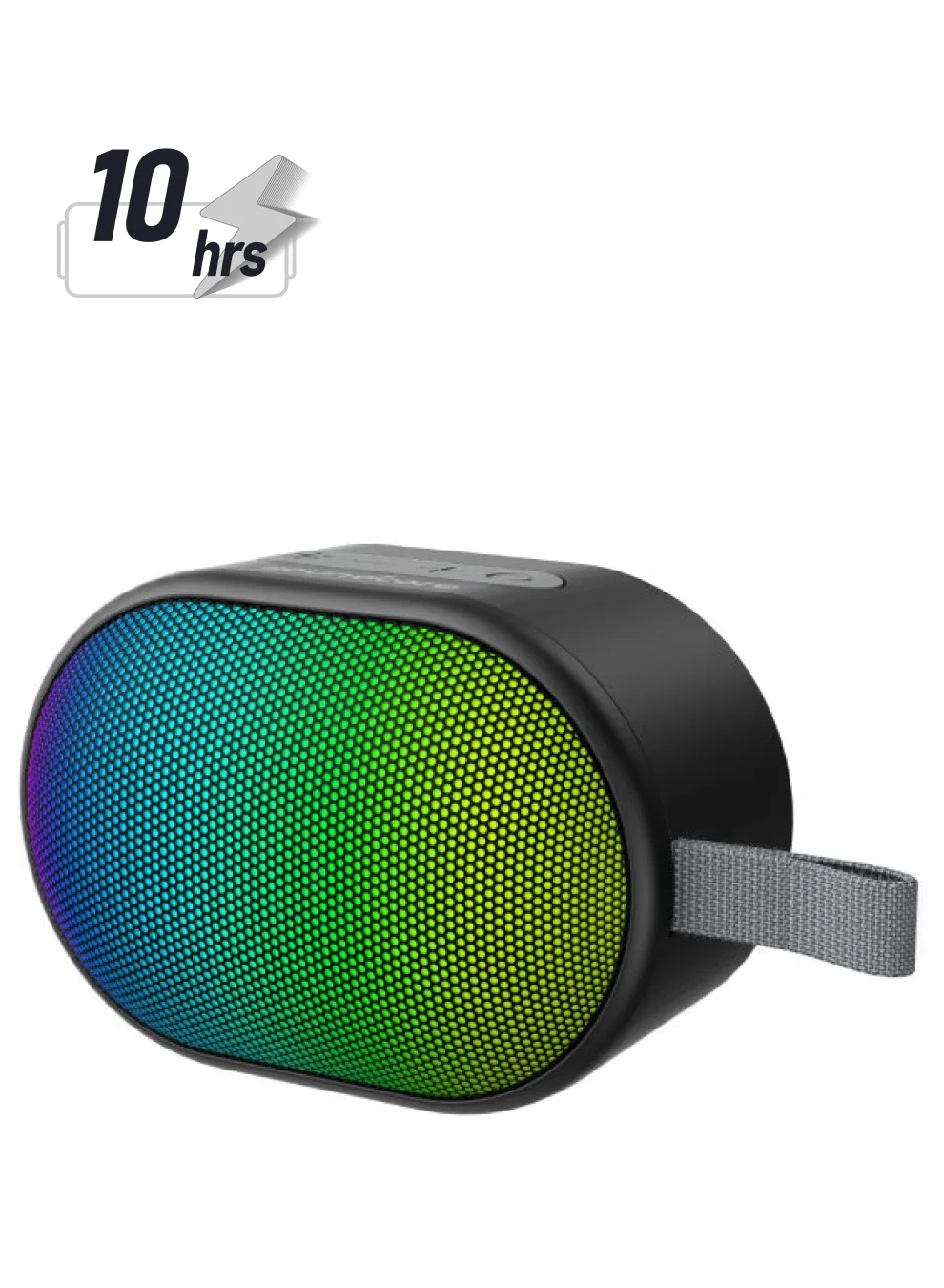 Premium Portable Wireless Bluetooth Speaker Compact High-Fidelity Audio (Black) nlnfu