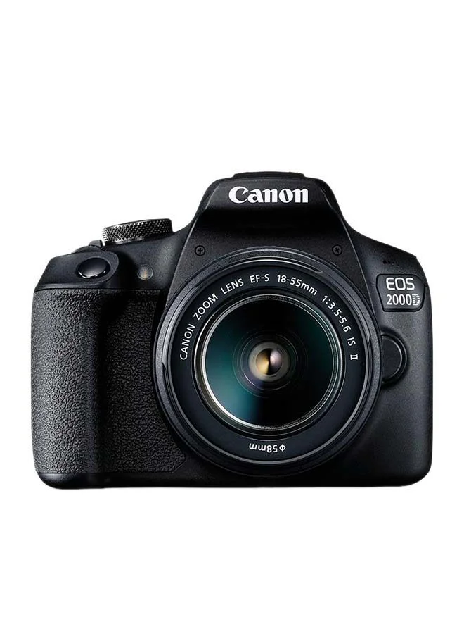 Premium Digital SLR Camera with 18-55mm Lens 24.1MP Wi-Fi and NFC Connectivity (Black, One Size) u2ogo
