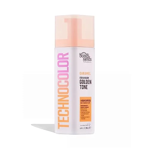 Self Tanning Foam Express Formula for Deep Skin Tones (Caramel, 200 mL) db249
