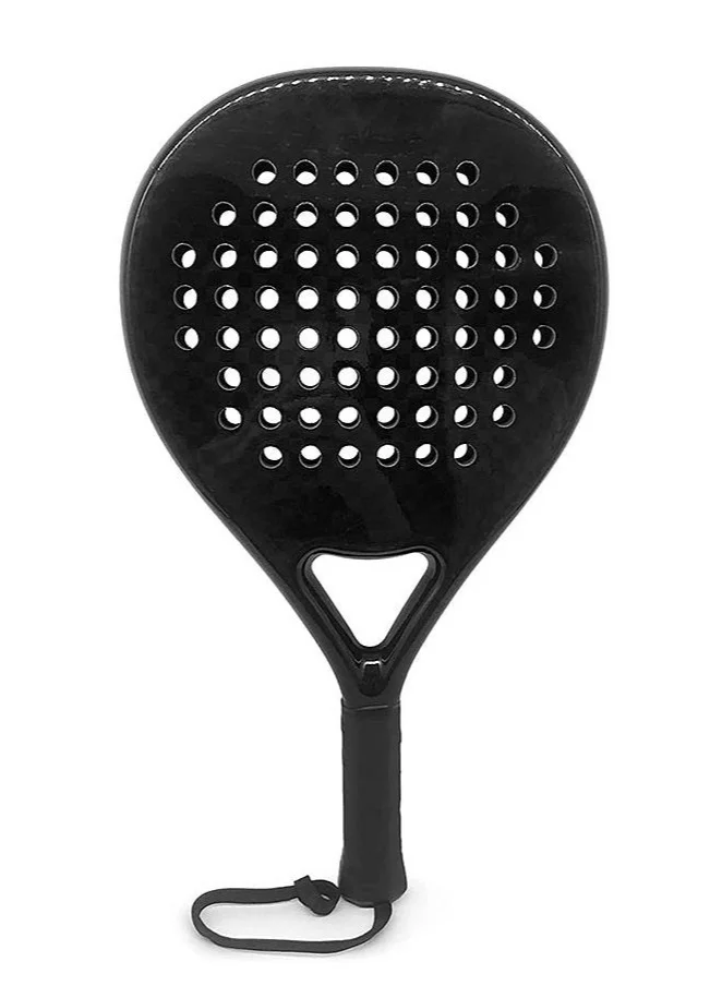 Arabest Padel Tennis Racket Professional Fiberglass Carbon Fiber Paddle Racquet with Protective Cover Bag (Standard Size) whj25