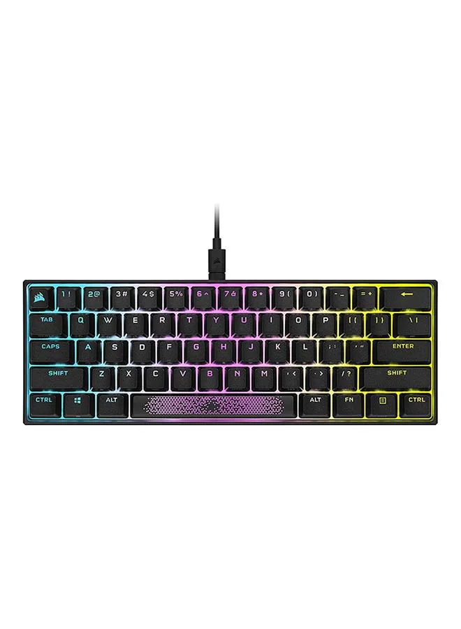 Premium Mechanical Gaming Keyboard Compact 60% Layout with Linear Switches (Red, 1 Unit) g80hy