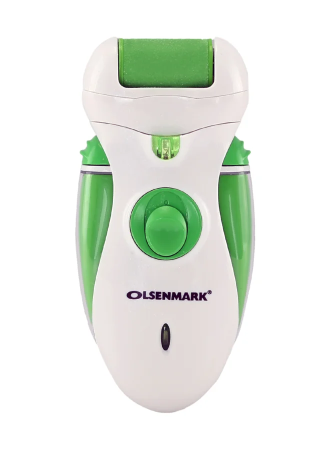 Olsenmark 4-in-1 Rechargeable Lady Epilator Set, Cordless Hair Removal Tool with Shaver and Clipper Attachments (Green, 1 Unit) rc2vl