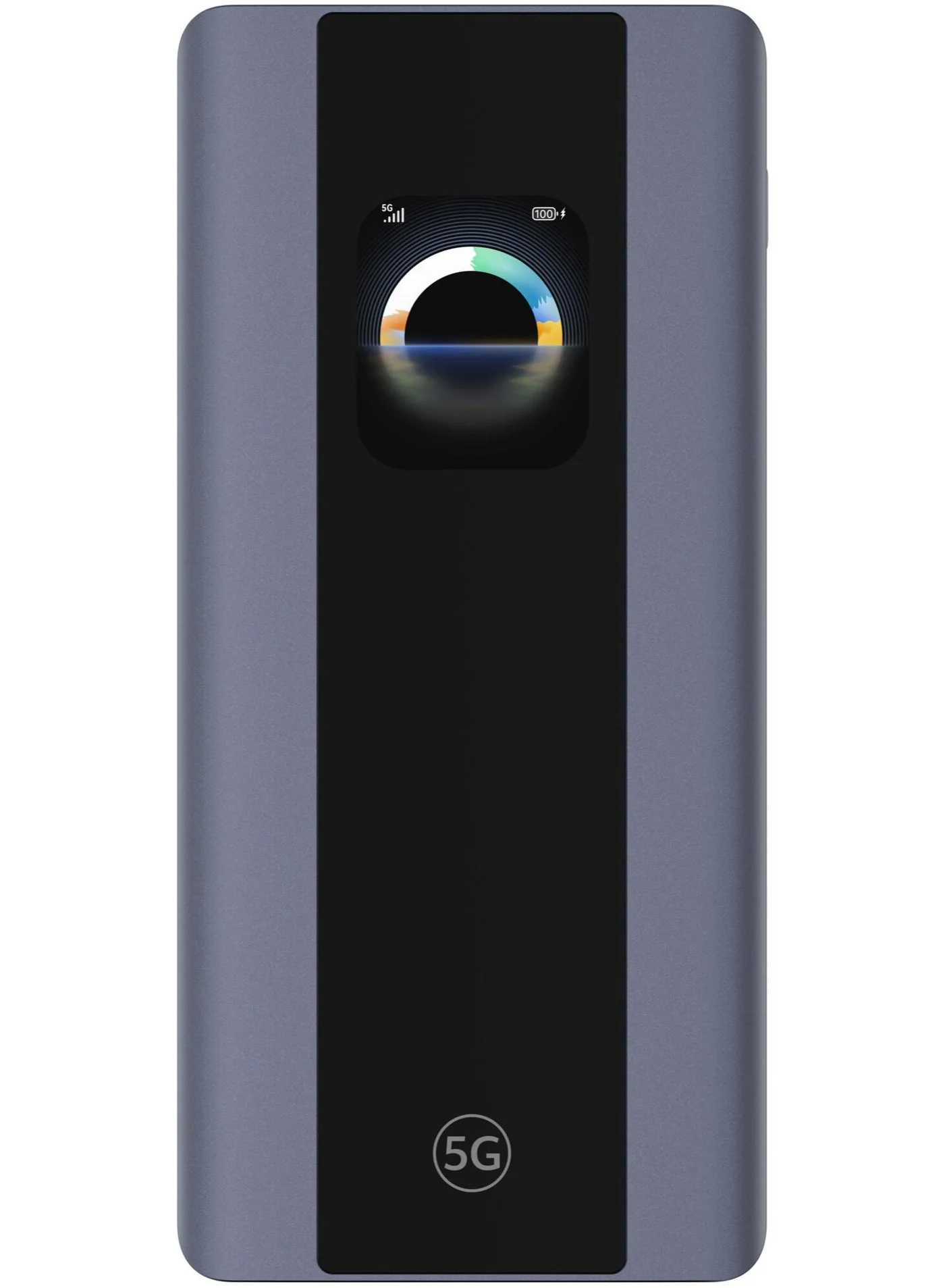 Zowee Technology 5G Mobile WiFi 6 Pro Router High-Speed Wireless Hotspot with AMOLED Touch Screen and 7000mAh Battery (Space Grey) uq3xy