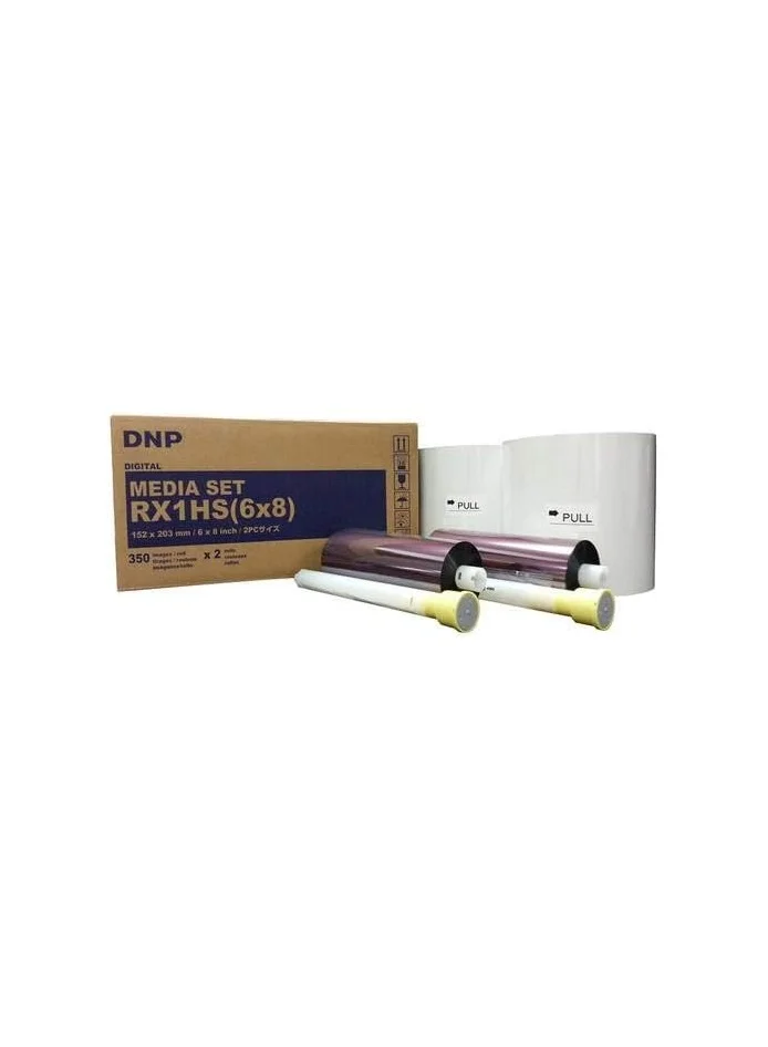 Professional Thermal Photo Printer Media Kit (6x8 inch, 1400 Prints) High-Speed Dye-Sublimation Paper Roll oystp