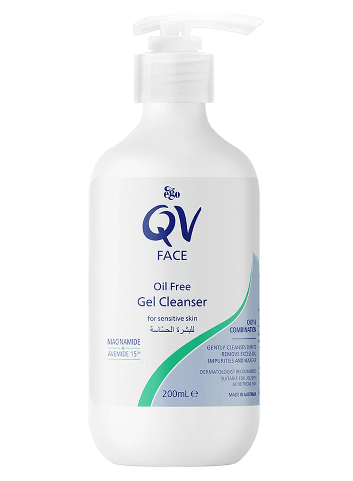 QV Face Oil-Free Gel Cleanser for Sensitive Skin (200 mL) mdpnv