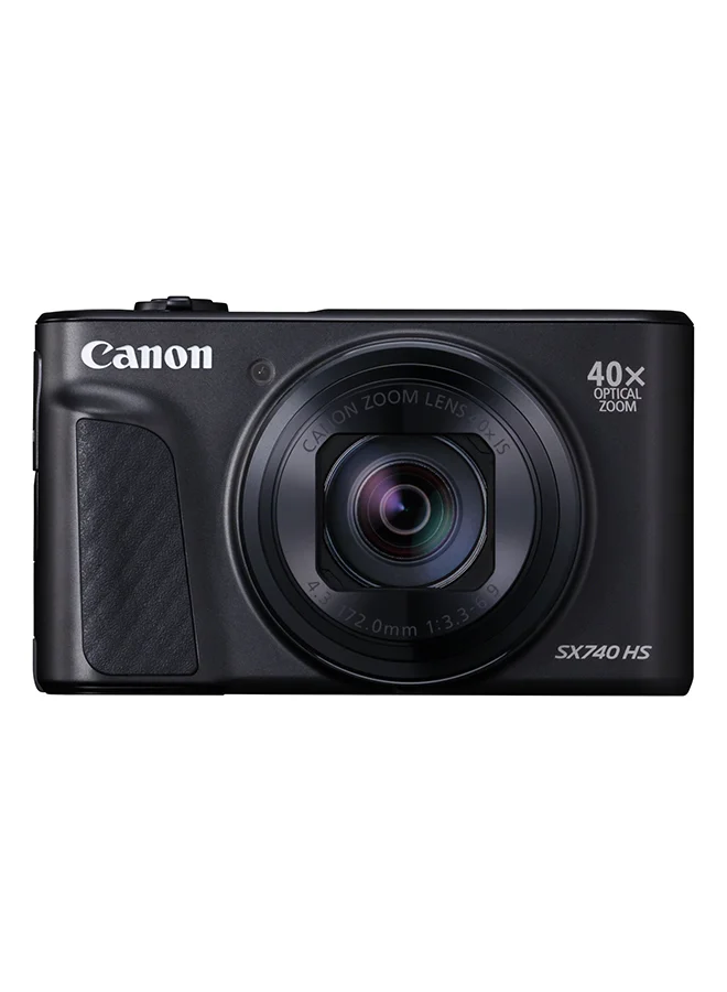 Premium Compact Digital Camera 20.3MP 40x Optical Zoom High-Resolution Travel Photography Device (Black) xsmhf