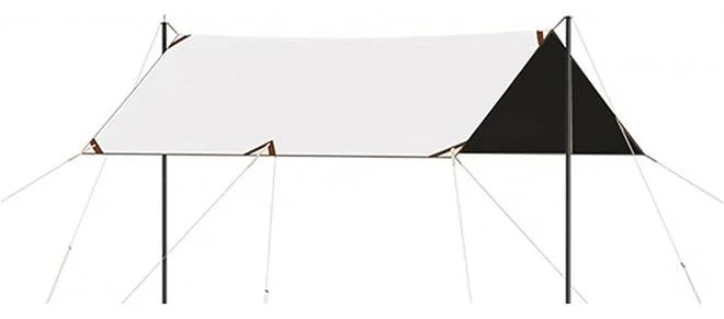RATSAW Outdoor Canopy Tent Sun Protection Tarp (Waterproof, 300 x 300cm) for Camping Picnic Garden Traveling g894j