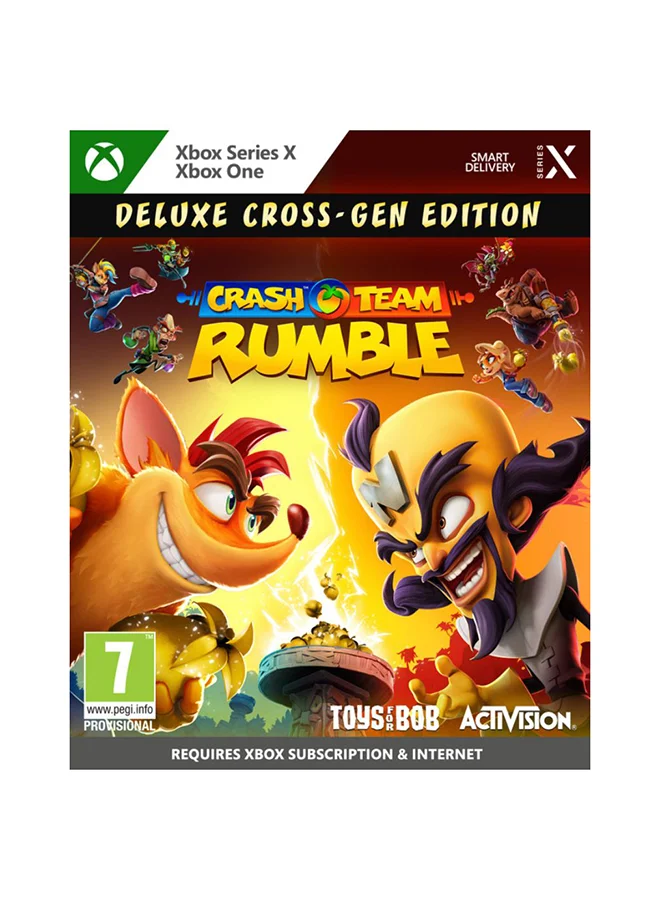 Crash Team Rumble Deluxe Edition Video Game for Console Series X and S (Standard Edition) uvoyl