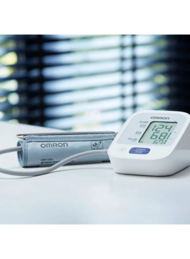 Premium Digital Blood Pressure Monitor Upper Arm Automatic Measurement Device (1 Unit) lxe3k