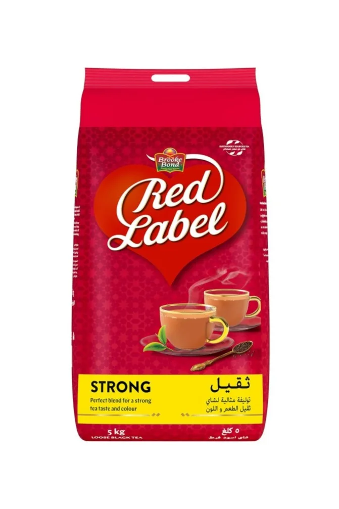 Brook Bond Red Label Black Loose Tea Premium Quality (5 kg) 337t4