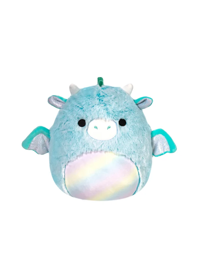 Premium Fuzzamallows Lorelai Teal Dragon Plush Toy Soft Stuffed Animal for Kids (12 inch) p5gmo