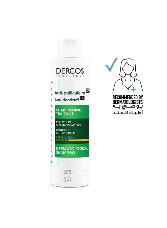 Vichy Dercos Anti-Dandruff Shampoo For Dry Hair (200 mL) pz6is