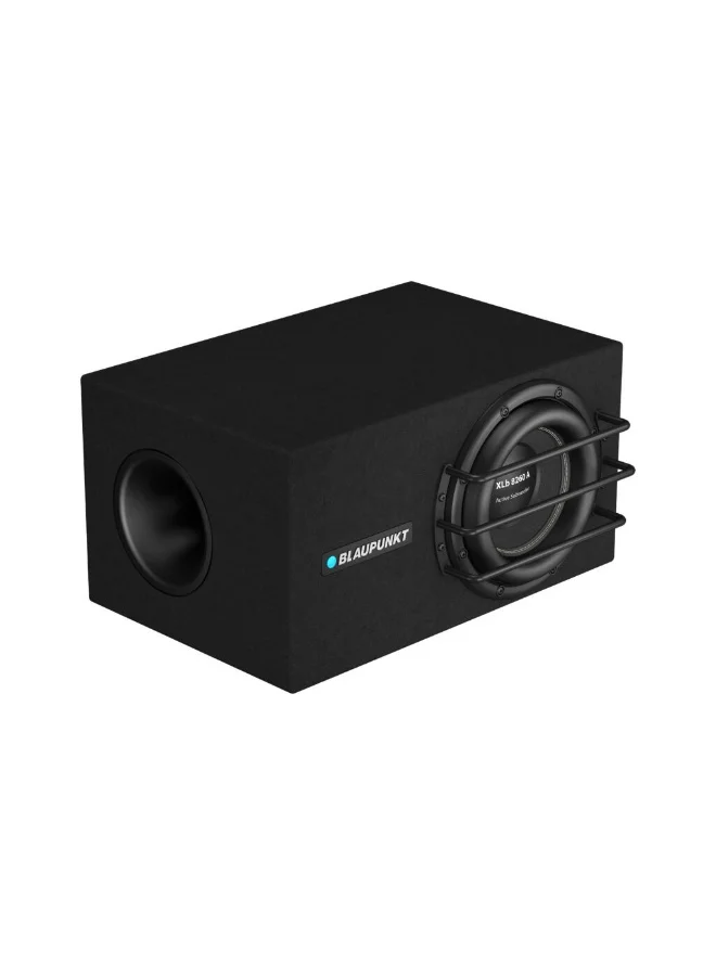 Premium 8-Inch Active Car Subwoofer with Built-in Class-D Amplifier and Wooden Enclosure (260W RMS, 385W Peak Power) 19npe