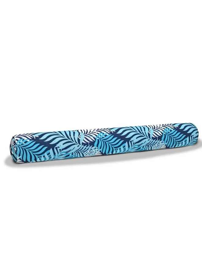 Aqua Leisure Oversized Inflatable Pool Noodle Soft Mesh Jumbo Floating Lounger (Blue/White Fern, 150 cm) wloal
