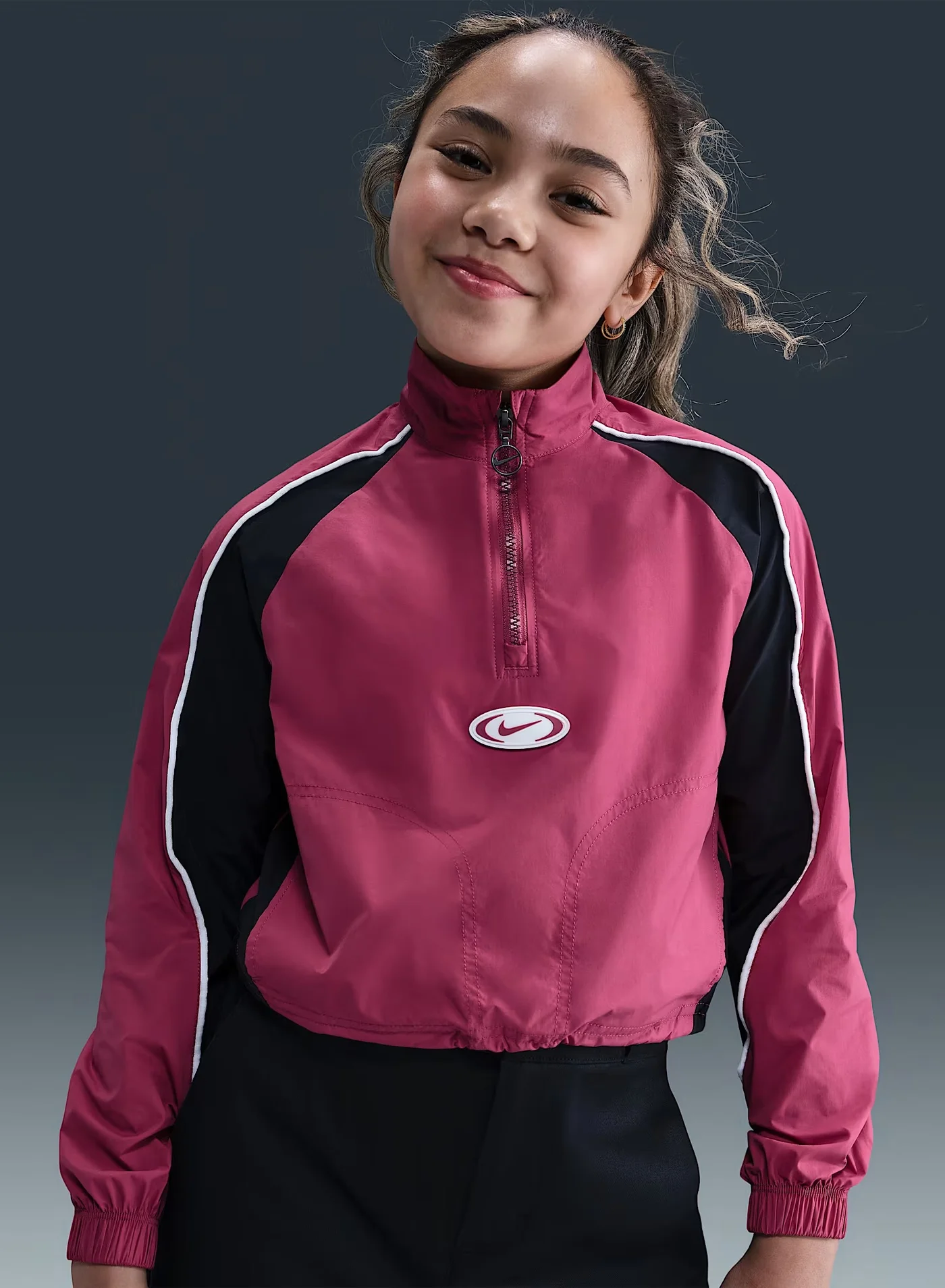 Athletic Youth Graphic Star Jacket Premium Lightweight Outerwear for Kids (Size 10-12 Years) 90s3k