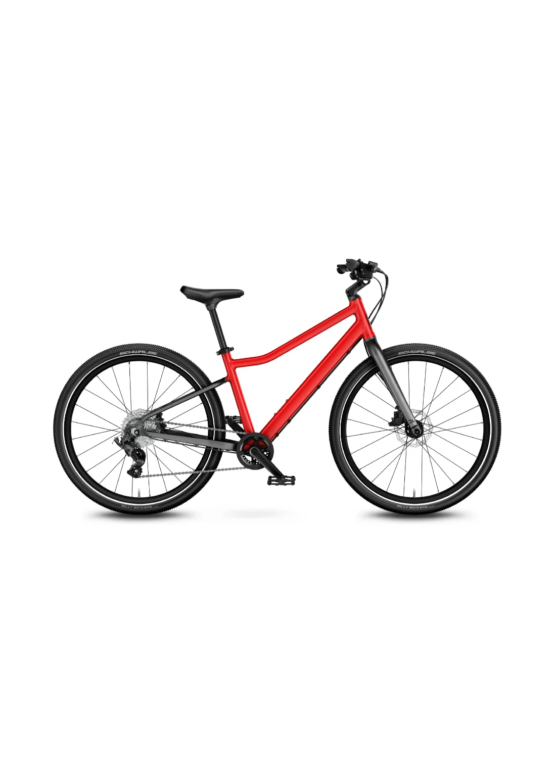 Premium Kids Bicycle 24-inch Wheels 8-Speed Lightweight Aluminium Frame Hydraulic Disc Brakes (For Kids 7-11 Years) qripw