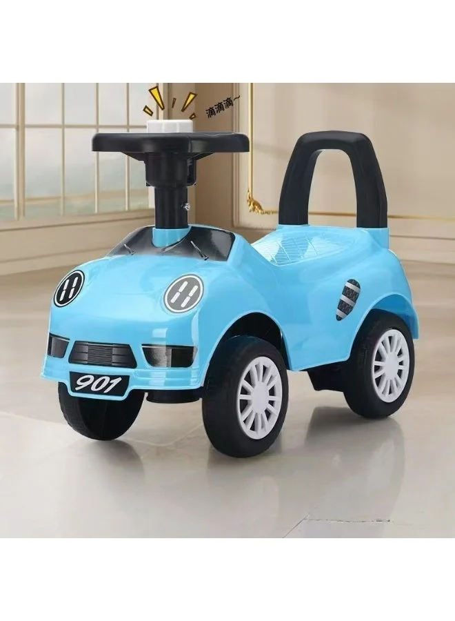 MIXDE Push Ride-on Car 3-in-1 Baby Walker and Stroller Toy for Toddlers (Unisex, 65 cm) 3djrn