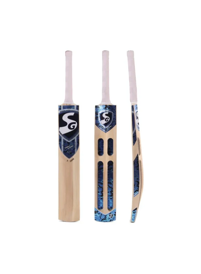 Premium Kashmir Willow Cricket Bat for Tennis Ball Play (Full Size) h4wd0