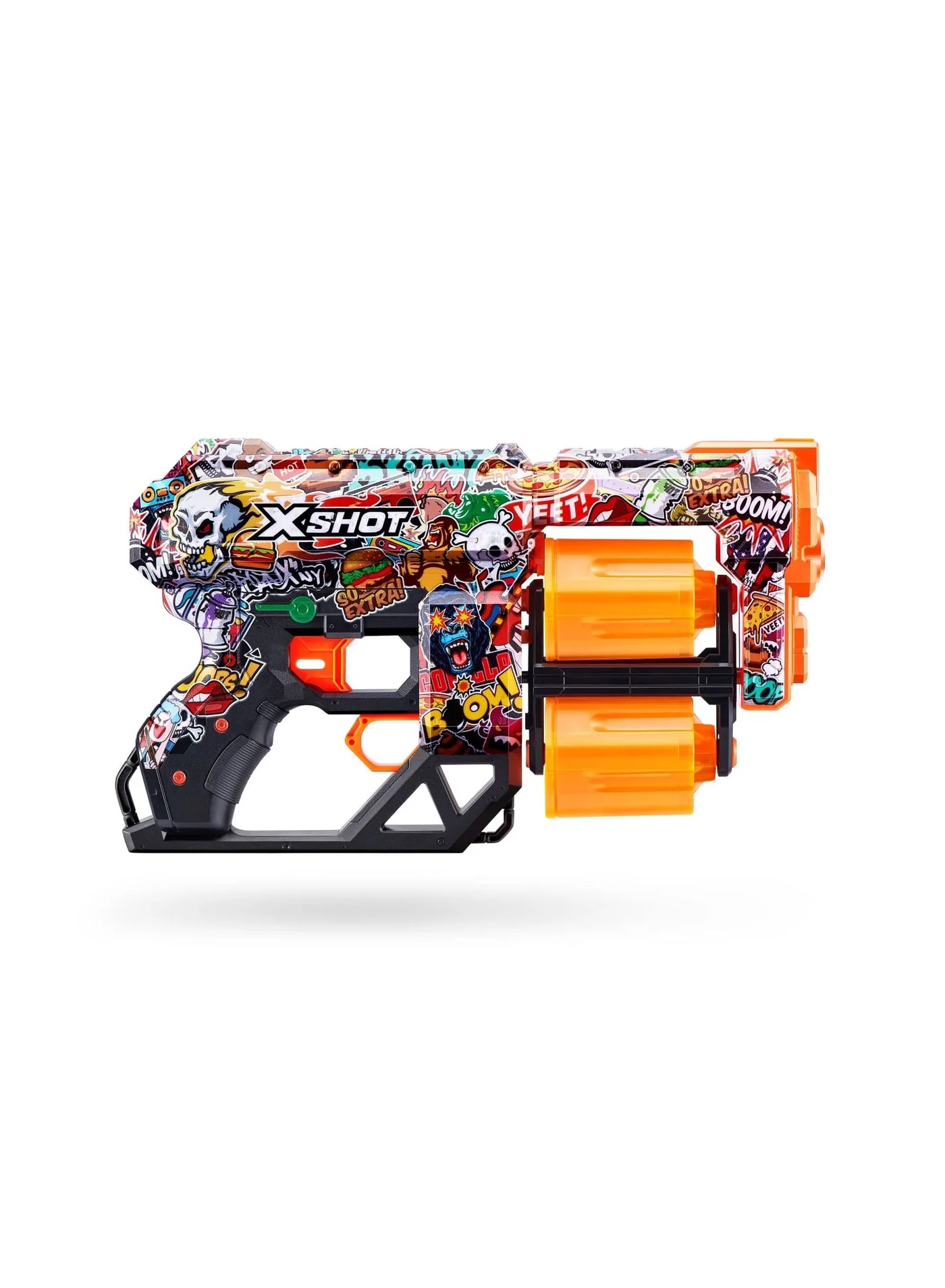 Premium Foam Dart Blaster Toy for Kids (Dual-Barrel Design, 12-Dart Capacity) 8jgxo