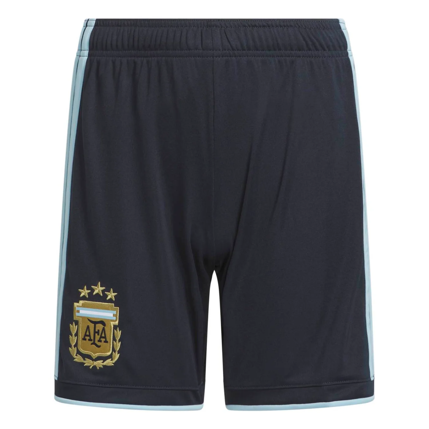 Sport Argentina 26 Home Kids Shorts Lightweight Breathable Athletic Apparel (Blue and White, Kids) l1815