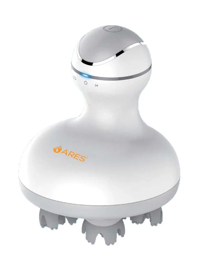 ARES Portable Head and Body Massager Ergonomic Handheld Device for Stress Relief and Muscle Relaxation (15 cm) 92htv