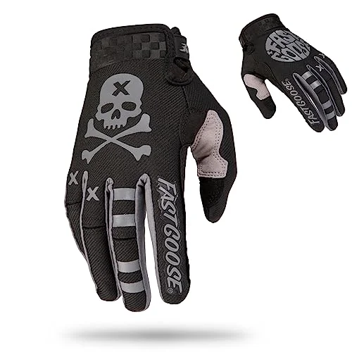 FASTGOOSE Professional Off-Road Motorcycle Gloves Protective Racing Gear for Motocross and ATV (Black, Large) lolzh