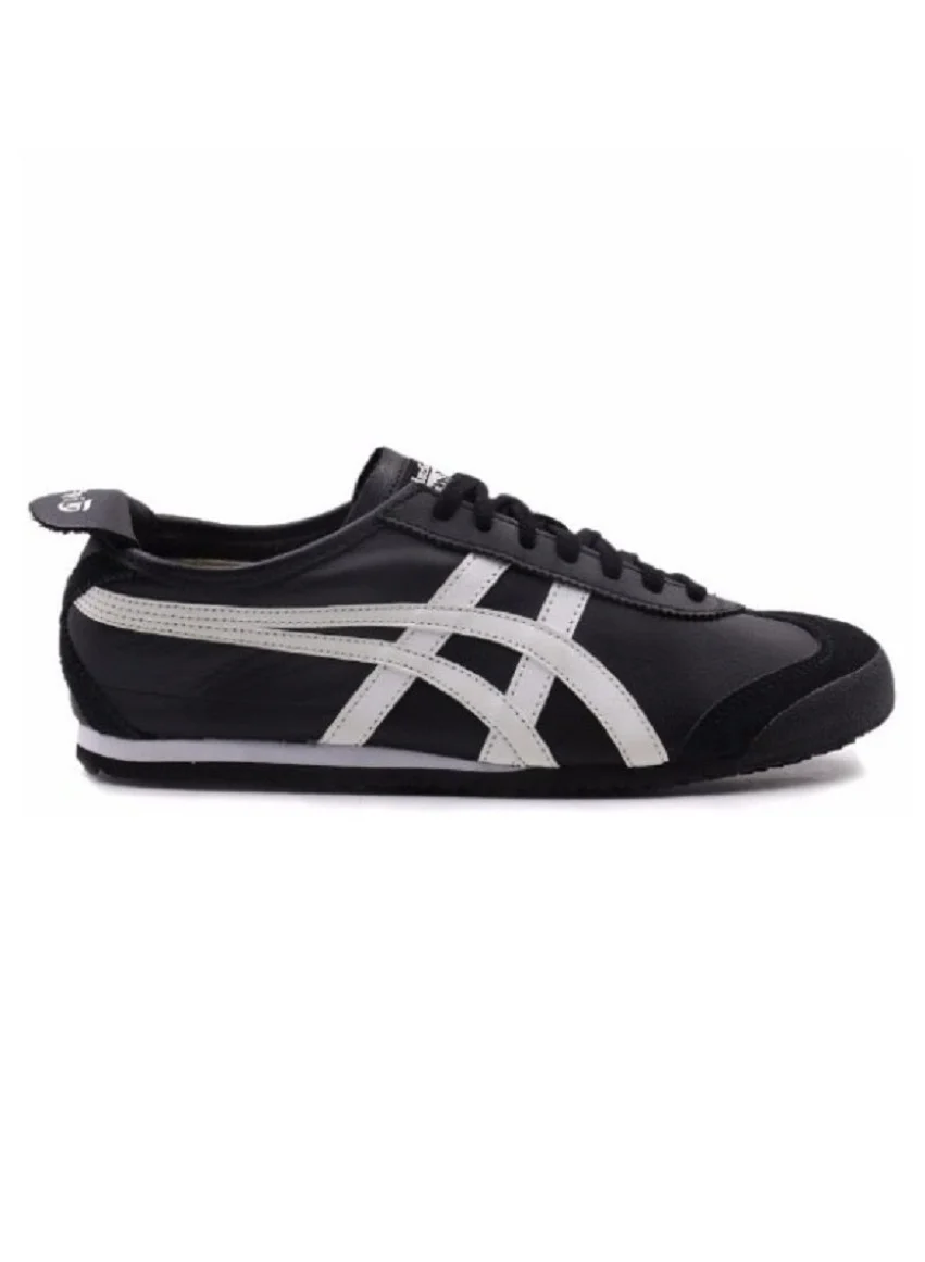 Premium Retro Low-Top Sneakers Classic Colorblock Design (Black/White, 42 EU) koxo0