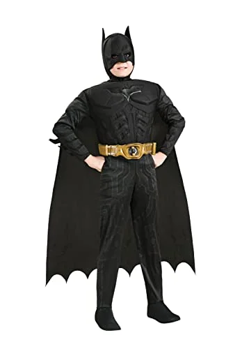 Premium Superhero Character Costume for Kids Boys (Small, Black) qx5h5