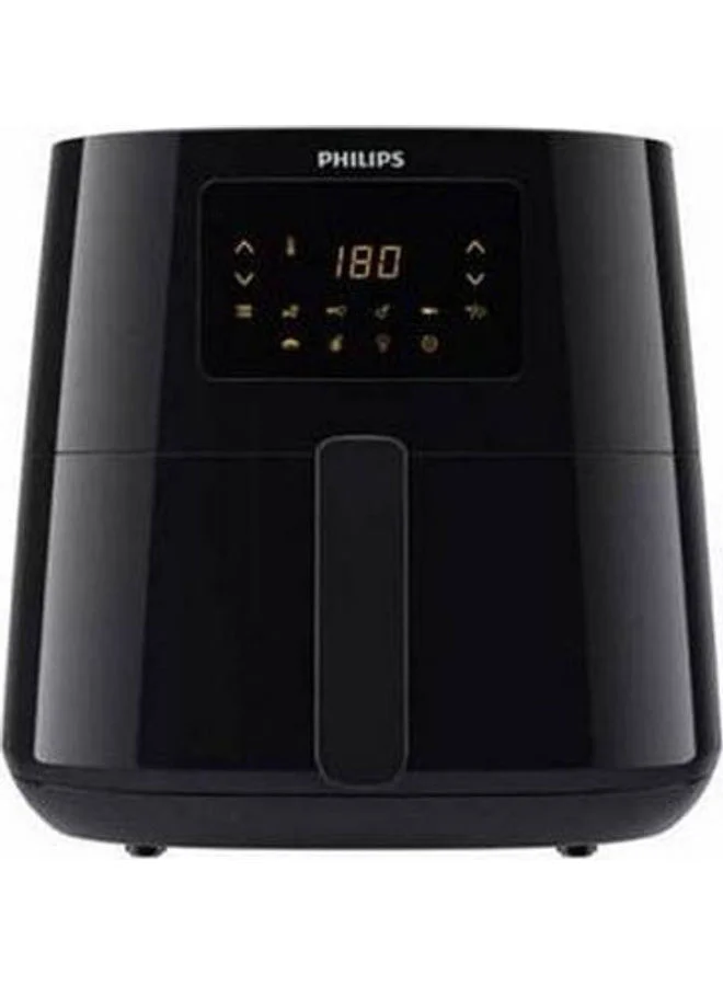 Professional XL Electric Air Fryer (6.2 L, 2000 W, Black) te42s