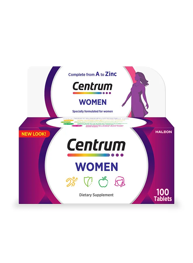 Premium Multivitamin for Women Daily Nutritional Support (100 Tablets) s0irk