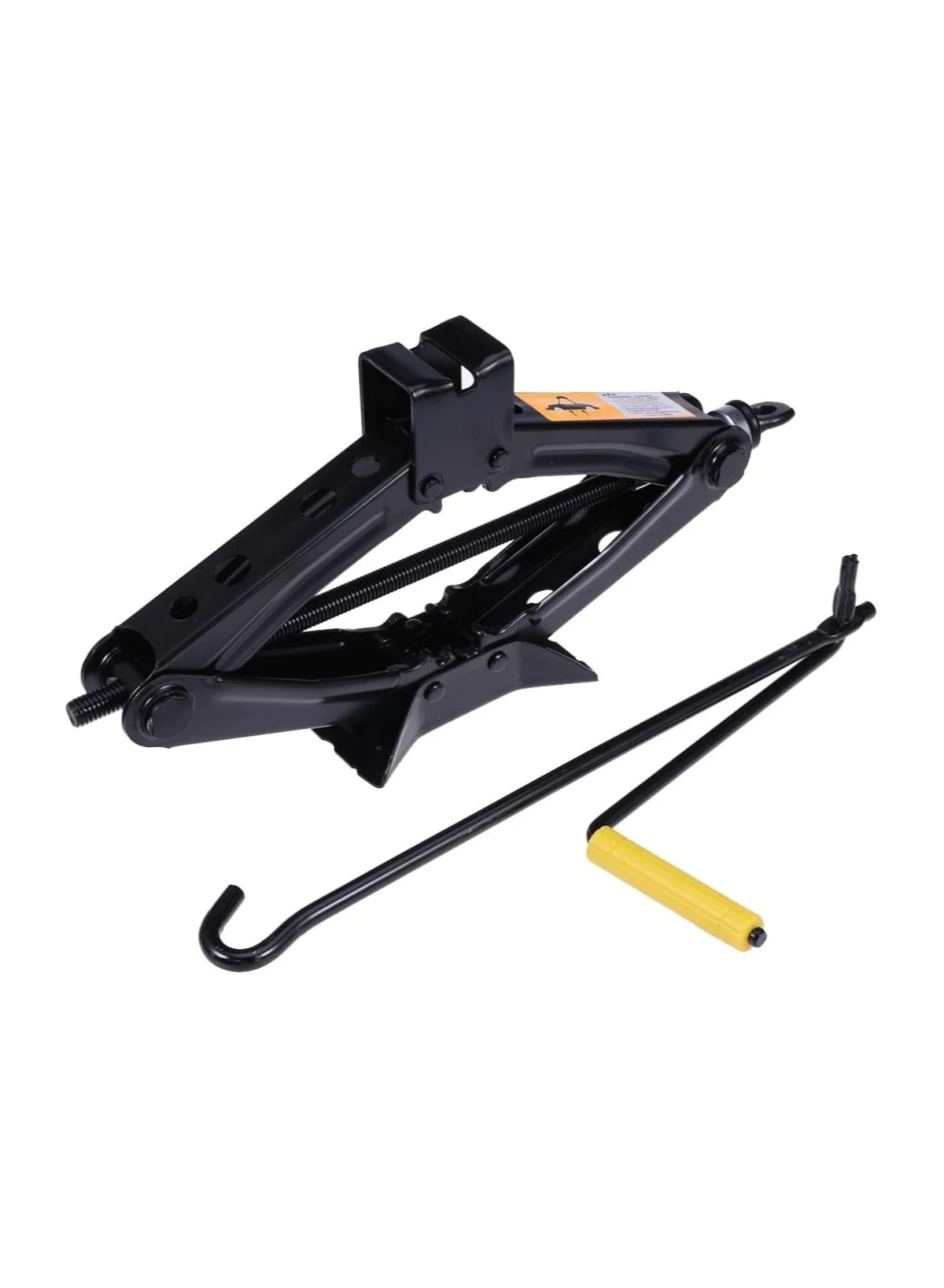 MAAGEN Scissor Jack Heavy-Duty Vehicle Lifting Tool (1.5 Ton Capacity) 4pc36