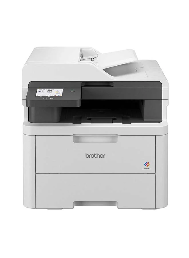 Premium All-in-One Color Laser Printer Compact Desktop Office Solution (White) 9ldnv
