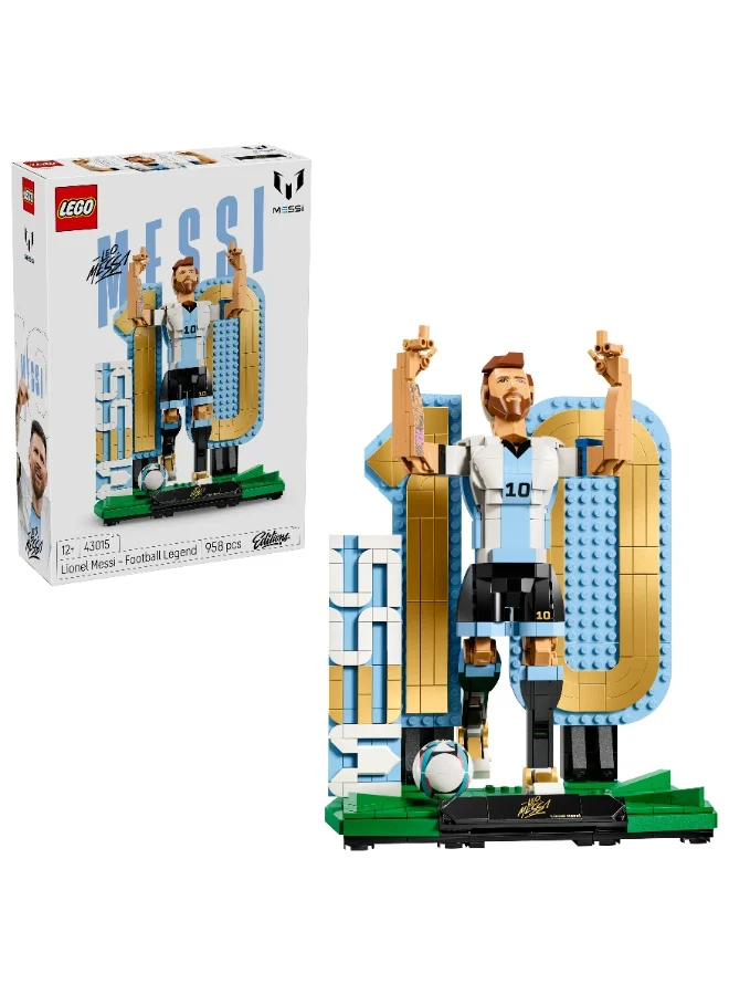 Building Blocks Soccer Legend Construction Set (Premium Plastic, 958 Pieces) l2y3v