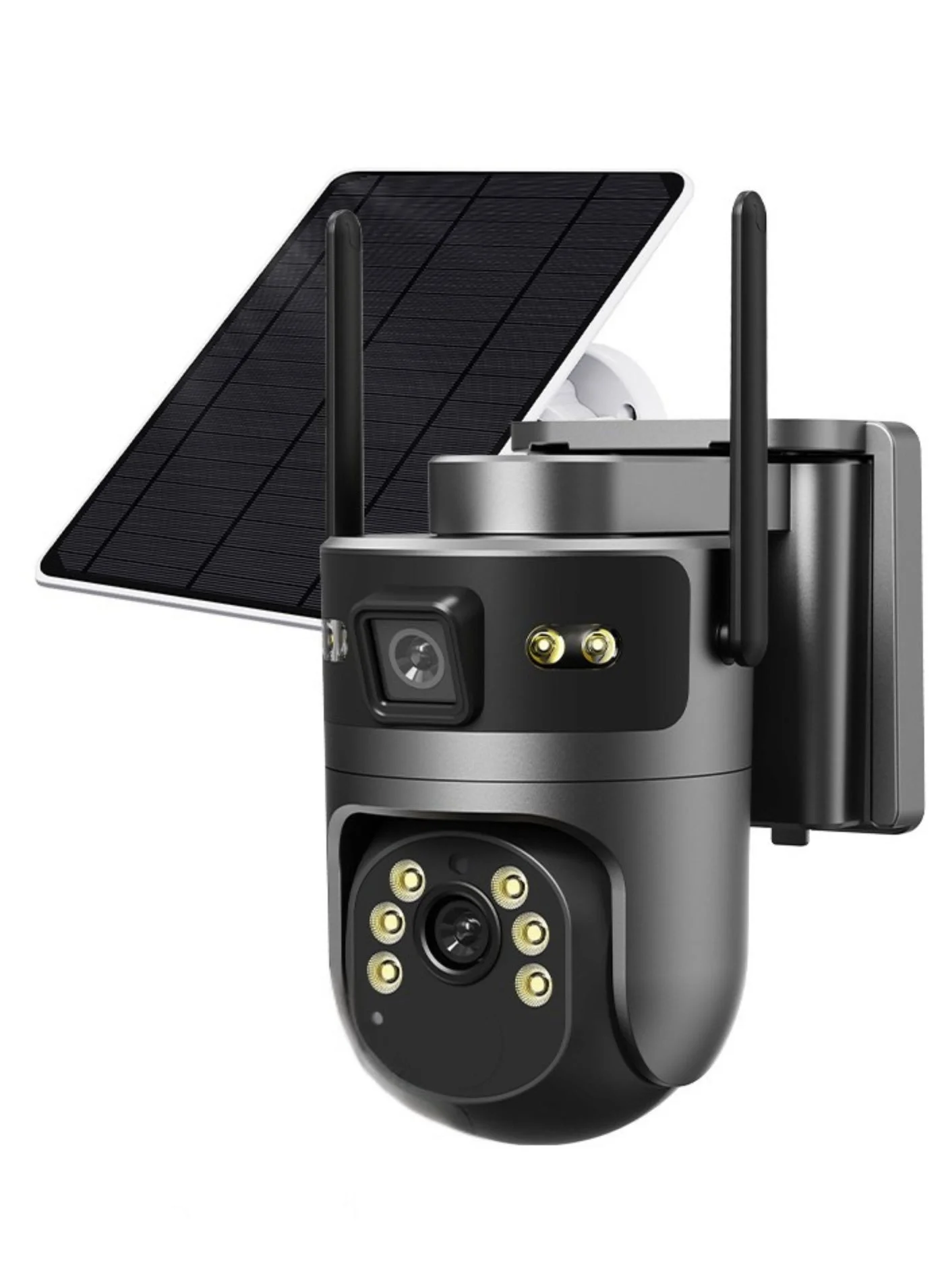ICAM 365 8MP Solar-Powered 4G Outdoor Security Camera (Dual Lens, 360¡ã PTZ, AI Human Tracking, Color Night Vision) - For Home and Remote Sites 1yh60