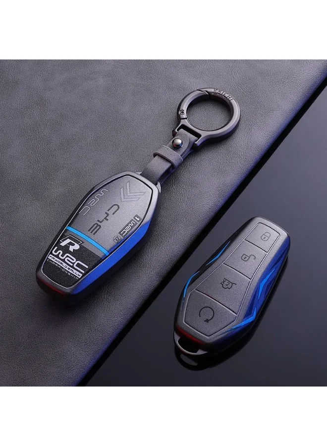 Premium Car Key Fob Protective Case Cover for Electric Vehicle Series (Black, 1 Piece) hz6kh