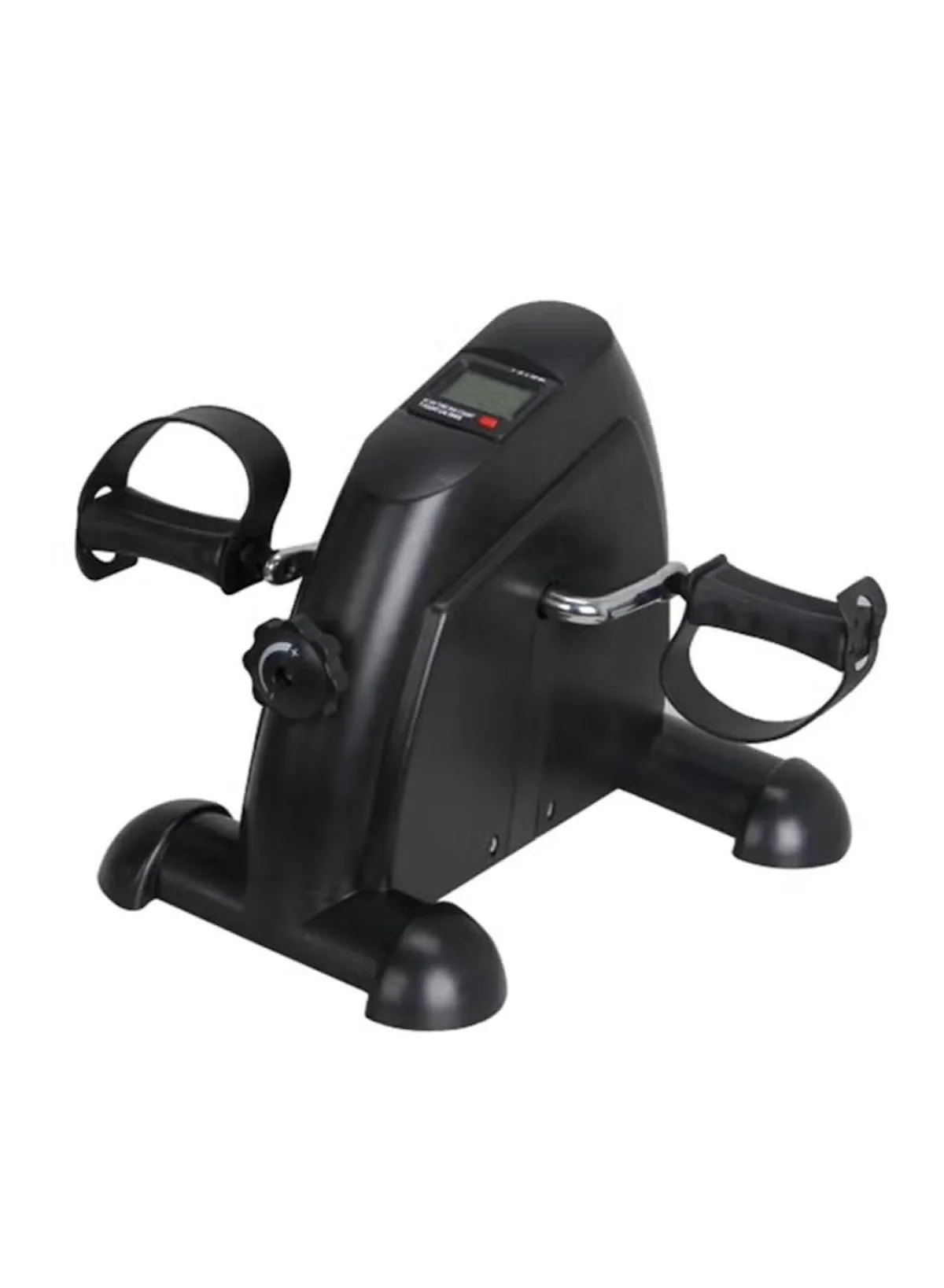 Huitich Mini Exercise Bike Pedal Exerciser for Arm and Leg Workout (Portable Indoor Fitness Trainer, Steel) j8796