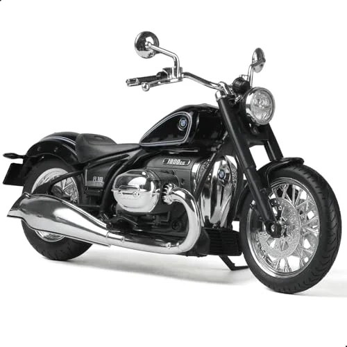 Premium Diecast Motorcycle Model 1:12 Scale Alloy Replica Collector Edition (Black, 17 cm) jd9dm