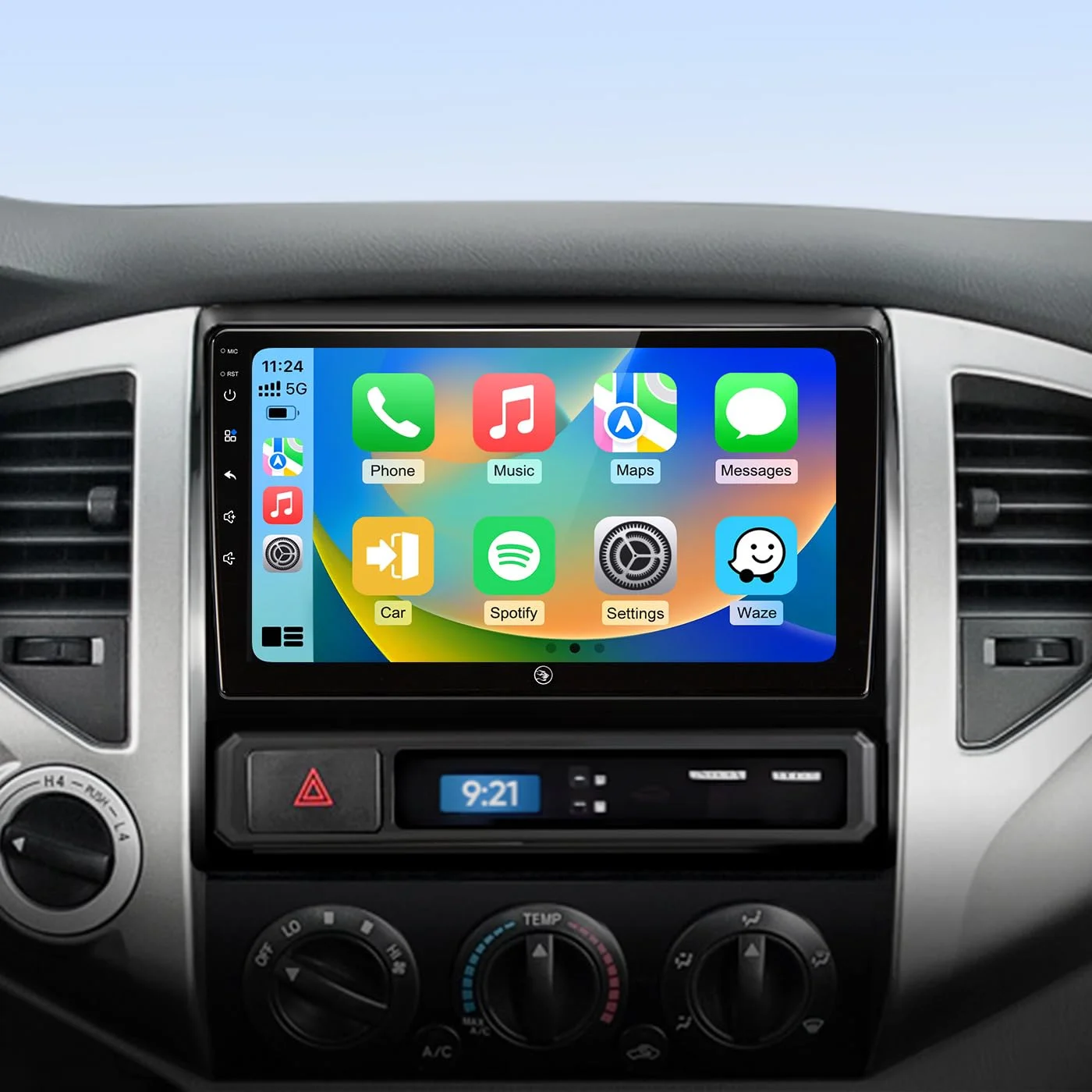RUICAR Car Radio Stereo for Toyota Tacoma 2005-2015 (9-inch Touch Screen, Android 13, GPS Navigation, Bluetooth, HD Backup Camera) 843jm